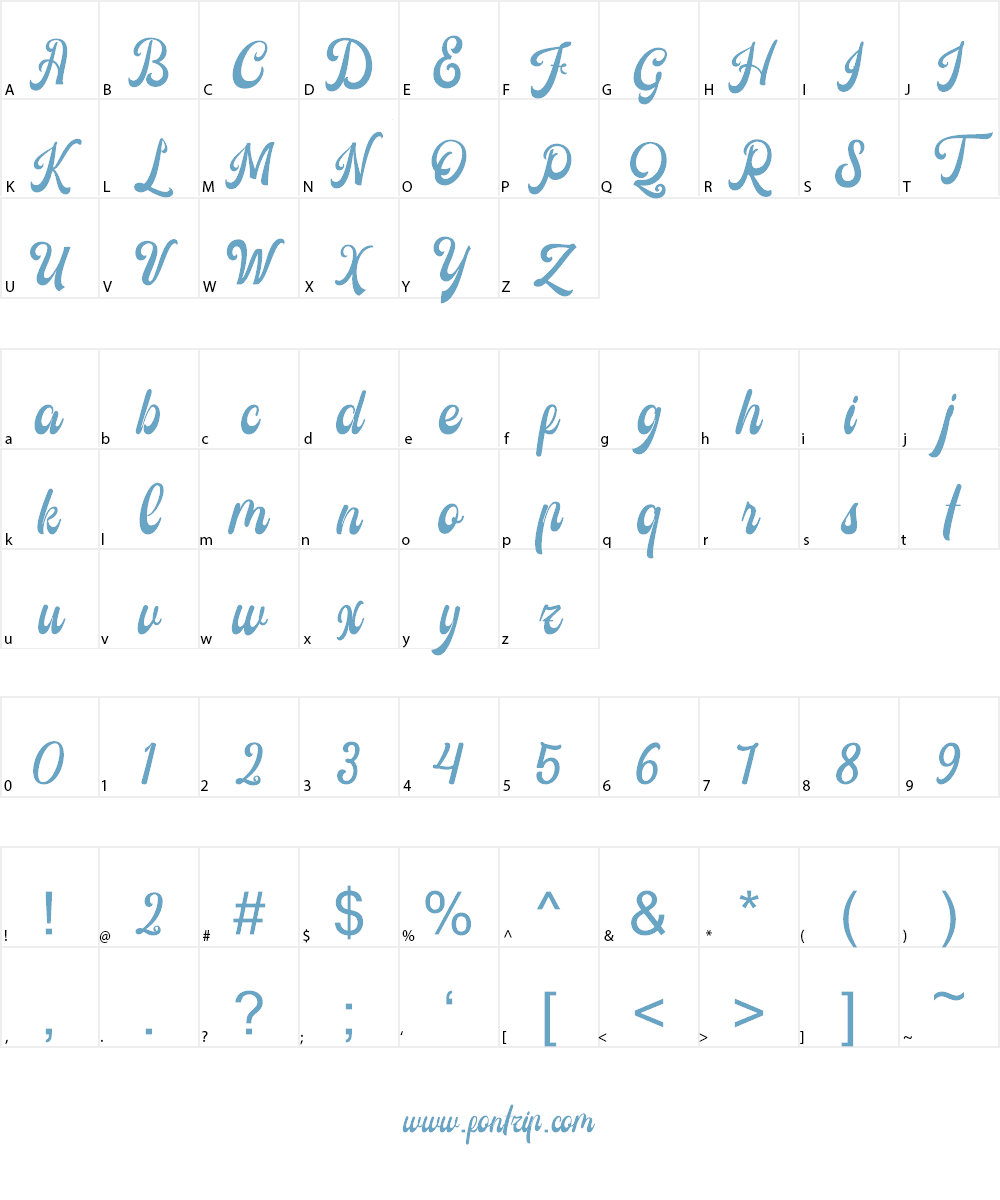 Castela Font Character